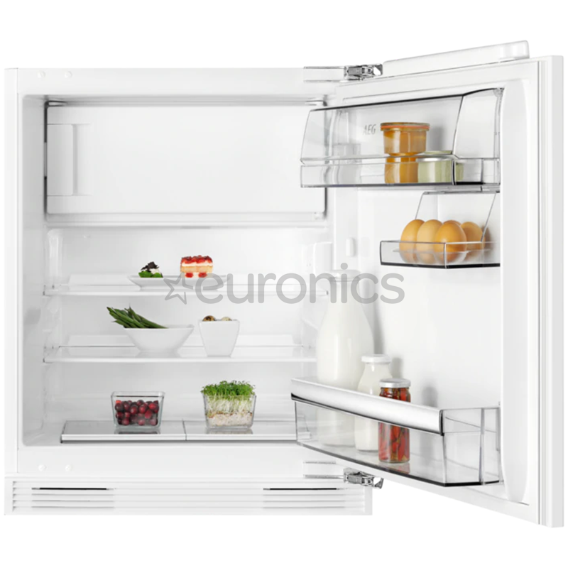 AEG, height 82 cm, 110 L Builtin refrigerator, SFB682F1AF Euronics