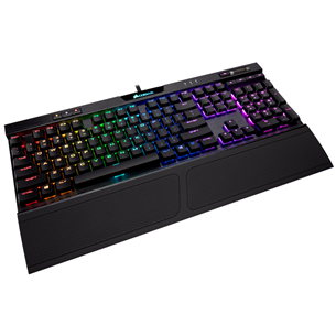 Corsair K70 MK.2 Cherry MX LP Speed, ENG, must - Mehaaniline klaviatuur