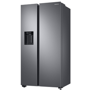 Samsung, water & ice dispenser, 634 L, height 178 cm, inox - SBS Refrigerator