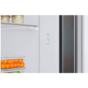 Samsung, water & ice dispenser, 634 L, height 178 cm, inox - SBS Refrigerator