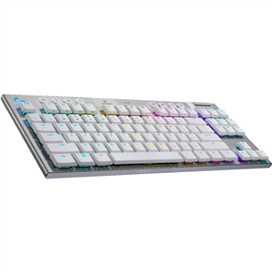 Logitech G915 TKL Tactile, SWE, valge - Mehaaniline klaviatuur