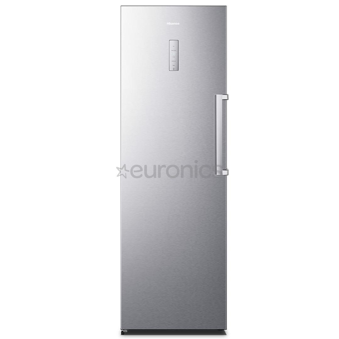 Hisense, NoFrost, 260 L, kõrgus 186 cm, roostevaba teras - Sügavkülmik