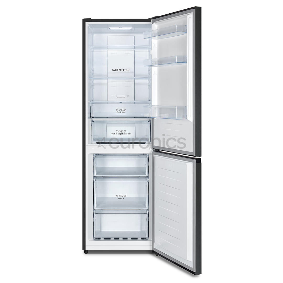 Hisense NoFrost, высота 186 см, 304 л, черный - Холодильник