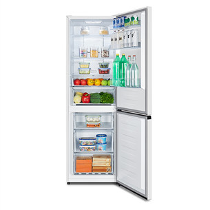 Hisense, NoFrost, 304 L, height 186 cm, white - Refrigerator