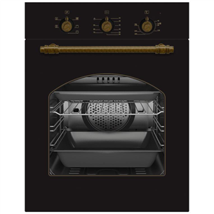 Schlosser, 45 L, black - Built-in Oven