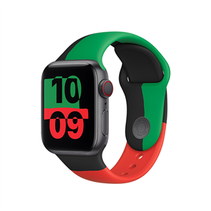 Replacement strap Apple Watch Black Unity Sport Band – Regular 40mm