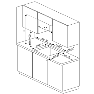 Built-in induction hob Beko