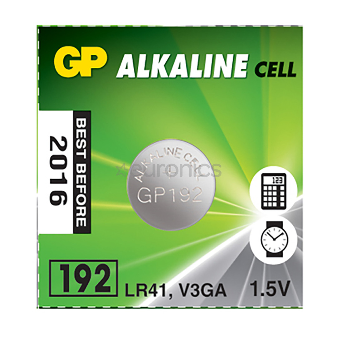 GP, LR41, 1,5 В - Батарейка