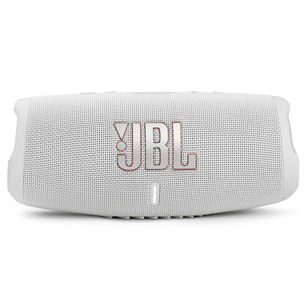 JBL Charge 5, белый - Портативная беспроводная колонка