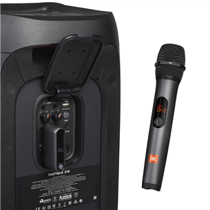 JBL, 6,3 mm, must - Kaks mikrofoni + juhtmevaba saatja