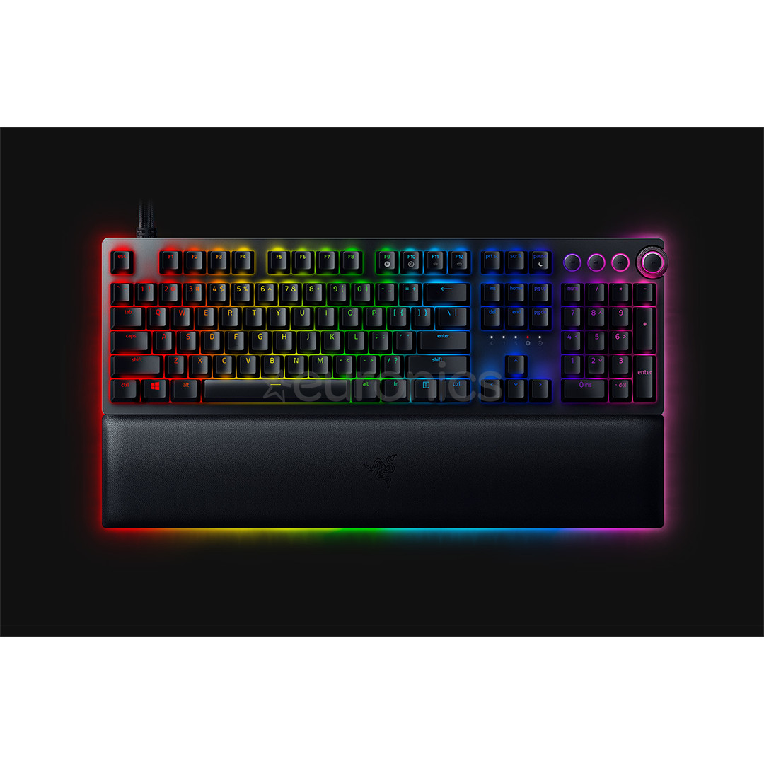 Razer Huntsman V2 Analog Switch, RUS, black - Mechanical Keyboard