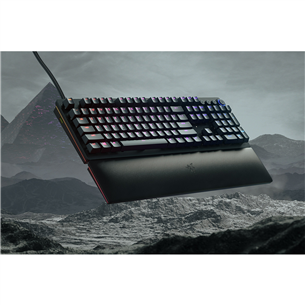 Razer Huntsman V2 Analog Switch, RUS, must - Mehaaniline klaviatuur