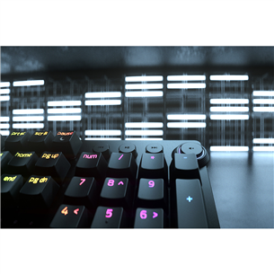 Razer Huntsman V2 Analog Switch, RUS, must - Mehaaniline klaviatuur