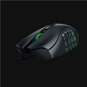 Razer Naga X, must - Juhtmega optiline hiir