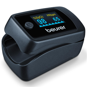 Beurer, black - Pulse oximeter