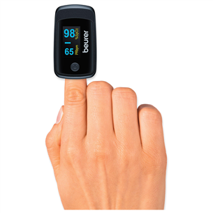 Beurer, black - Pulse oximeter