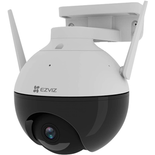 EZVIZ C8C, 2 MP, WiFi, LAN, human detection, night vision, white - Outdoor Pan & Tilt Camera