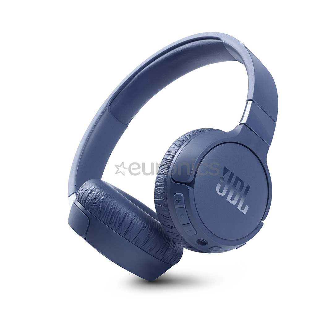 JBL Tune 660, sinine - Kõrvapealsed juhtmevabad kõrvaklapid