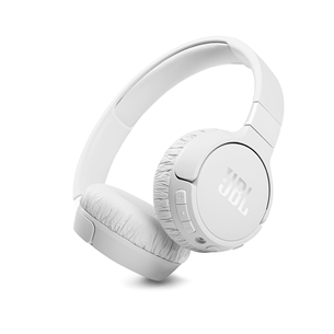 JBL Tune 660, valge - Kõrvapealsed juhtmevabad kõrvaklapid JBLT660NCWHT