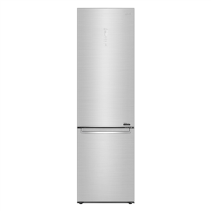 LG GBB9 Series, 384 L, height 203 cm, silver - Refrigerator GBB92STABP.ASTQEUR