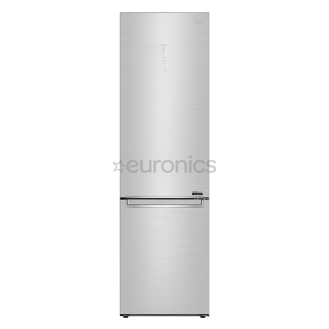 LG GBB9 Series, 384 L, height 203 cm, silver - Refrigerator