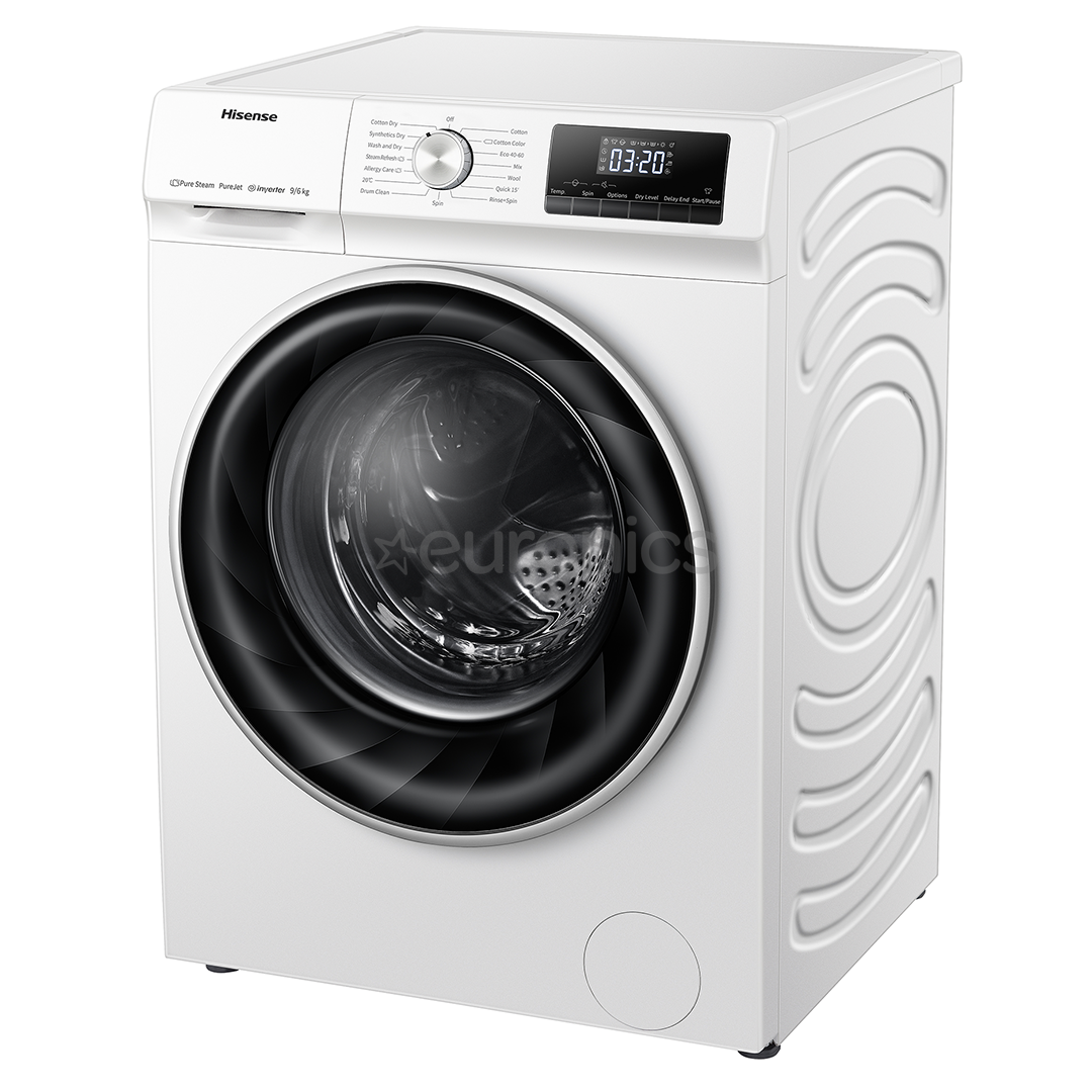 Stiralno Sushilnaya Mashina Hisense 9 Kg 6 Kg Wdqy901418vjm Euronics
