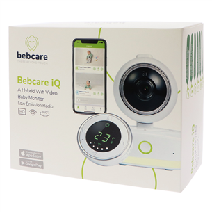 Bebcare iQ Hybrid, Wifi, white - Video baby monitor