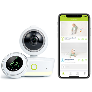 Bebcare iQ Hybrid, Wifi, white - Video baby monitor