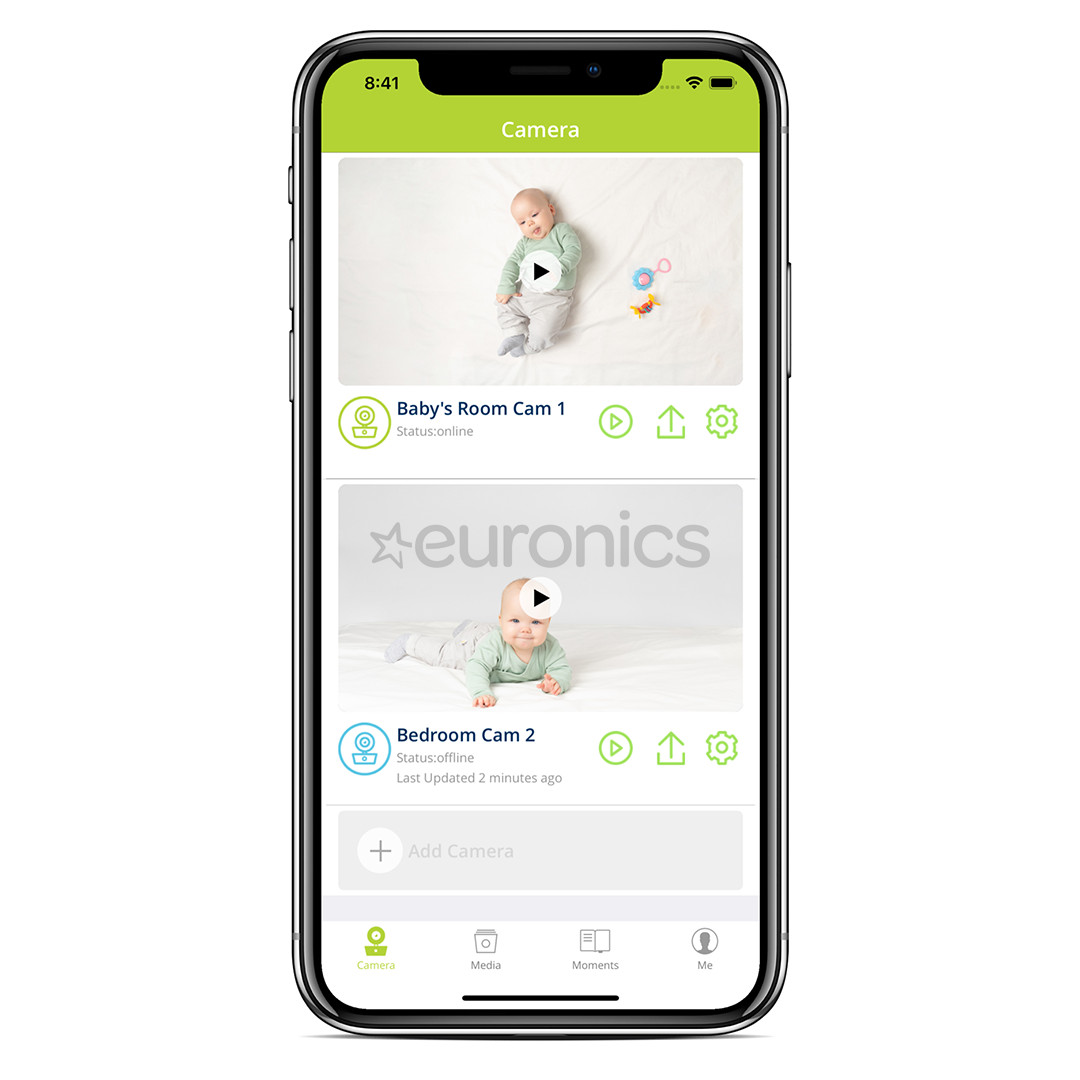Bebcare iQ Hybrid Wifi, белый - Видеоняня