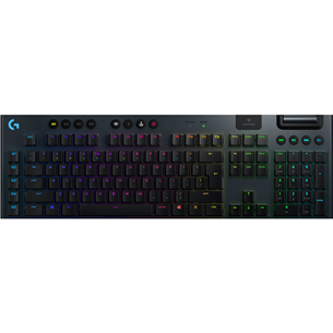 Logitech G915 Clicky, SWE, must - Mehaaniline klaviatuur