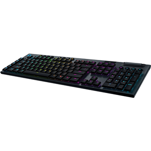 Logitech G915 Clicky, SWE, must - Mehaaniline klaviatuur