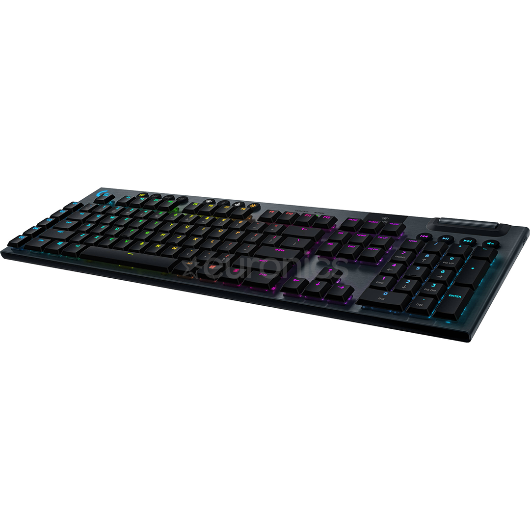 Logitech G915 LightSync RGB Linear, SWE, black - Wireless Keyboard 