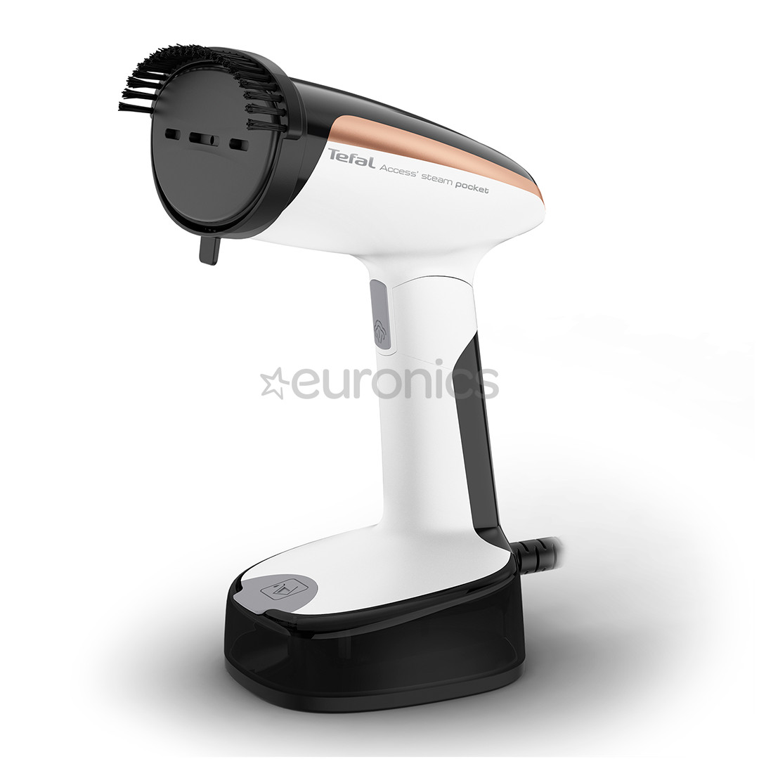 Tefal Access Steam Pocket, 1300 Вт, черный/белый - Складной ручной отпариватель