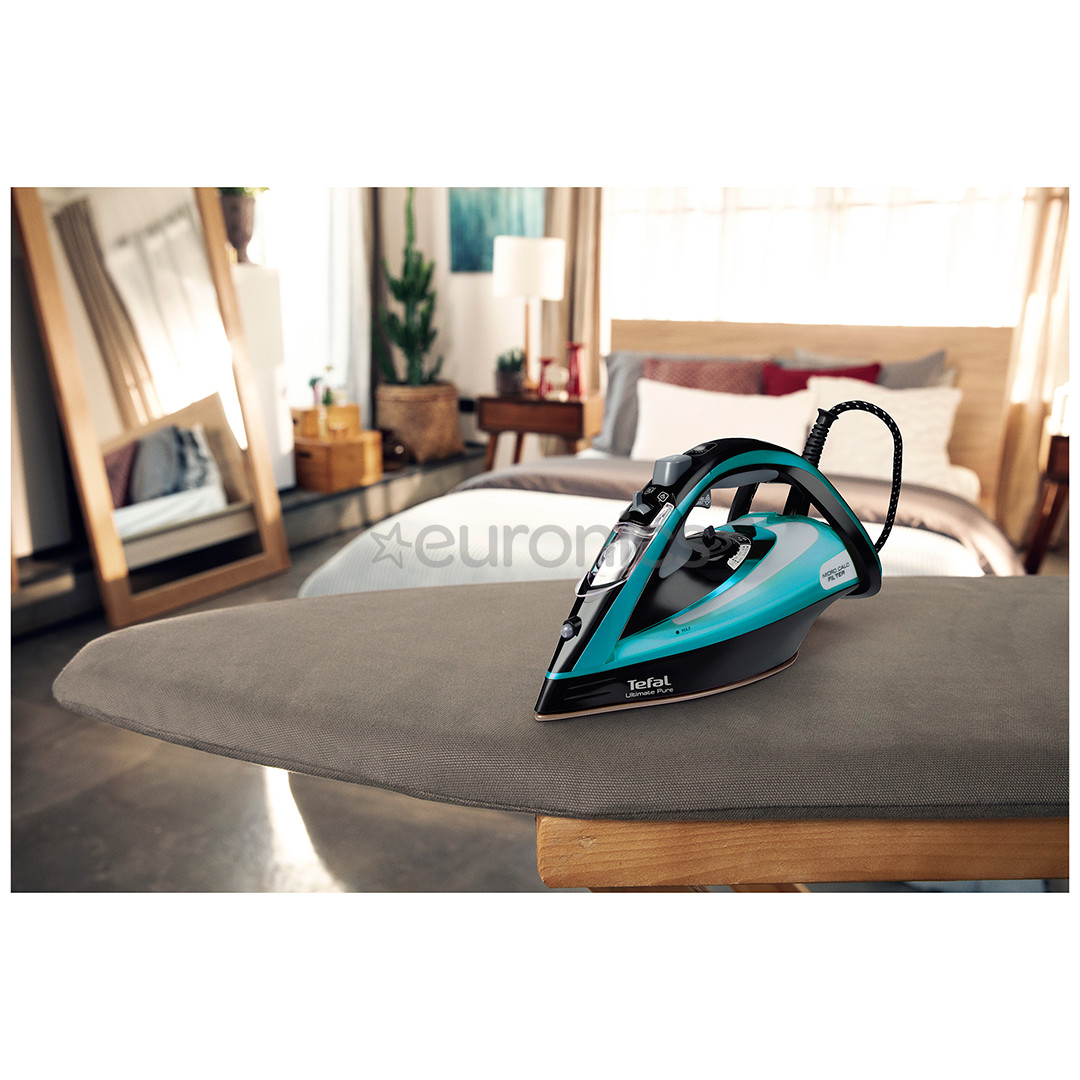 Tefal Ultimate Pure, 3200 W, green/black - Steam iron