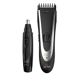 GA.MA, 0.8-24mm, black/silver - Trimmer and hair clipper