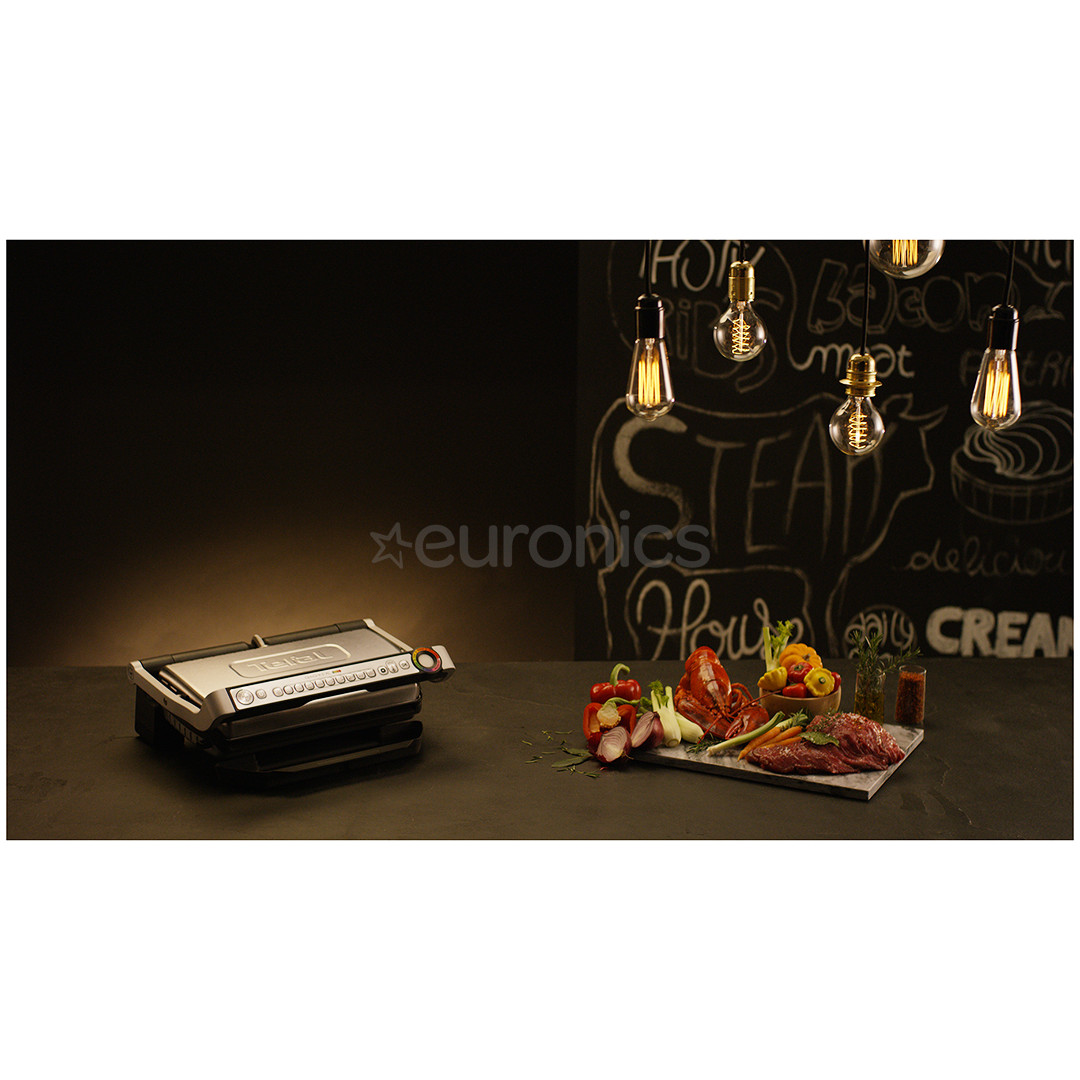 Tefal Optigrill+ XL, 2000 W, black/inox - Table grill