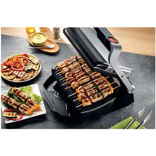 Tefal Optigrill+, 2000 Вт, черный/нерж. сталь - Электрический гриль