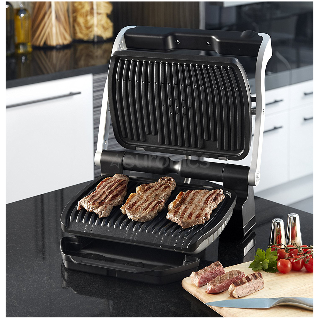 Tefal Optigrill+, 2000 W, black/inox - Table grill, GC712D