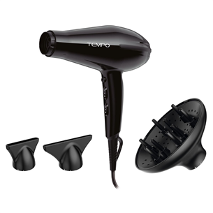 GA.MA Tempo, 2200 W, black - Hair dryer GH3370