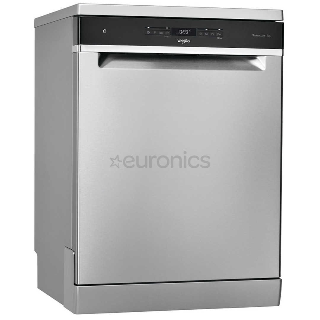 Whirlpool, 14 place settings, silver - Freestanding Dishwasher