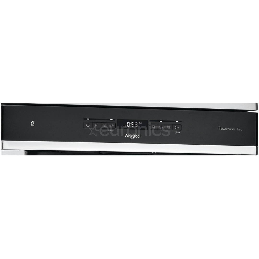 Whirlpool, 14 place settings, silver - Freestanding Dishwasher