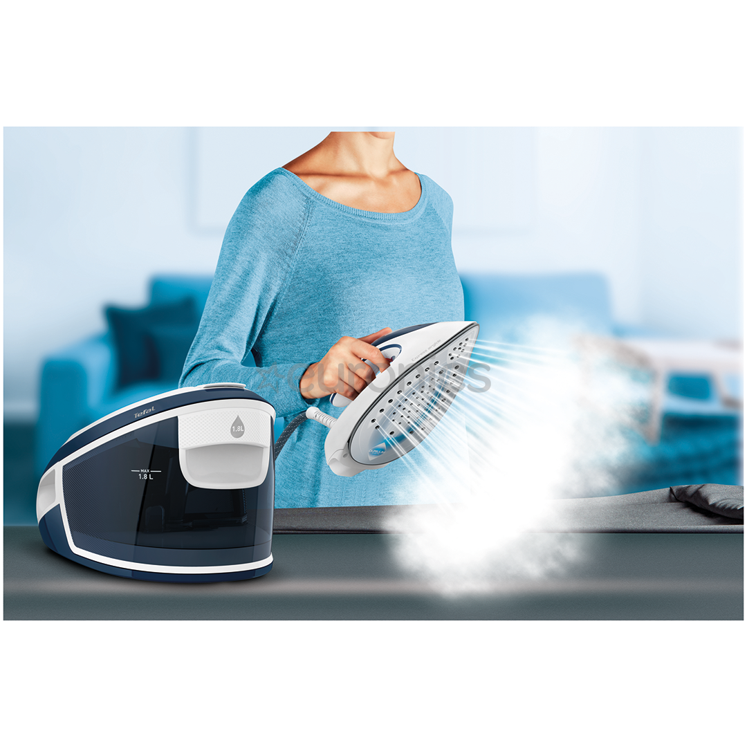 Tefal Express Airglide, 2800 W, blue/white - Ironing system