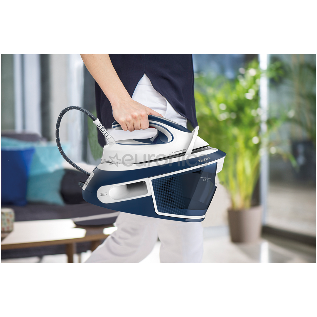 Tefal Express Airglide, 2800 W, blue/white - Ironing system