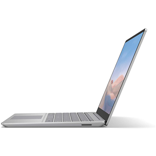 Microsoft Suface Laptop Go, 12,4'', i5, 8 GB, 256 GB, puutetundlik, hõbedane - Sülearvuti