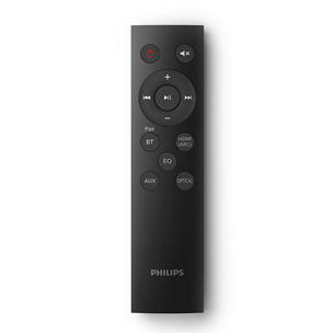 Philips, 2.1, must - Soundbar + juhtmevaba bassikõlar