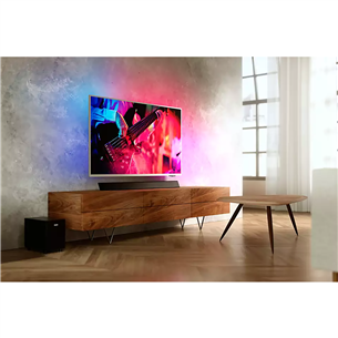 Philips, 2.1, must - Soundbar + juhtmevaba bassikõlar