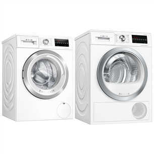 Pesumasin + kuivati Bosch (9 kg / 9 kg) WAU28TP9SN+WTW85P49S