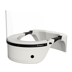 Respiray, white/black - Wearable air purifier