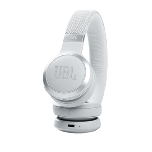 JBL Live 460, valge - Kõrvapealsed juhtmevabad kõrvaklapid JBLLIVE460NCWHT