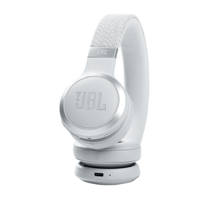 JBL Live 460, valge - Kõrvapealsed juhtmevabad kõrvaklapid